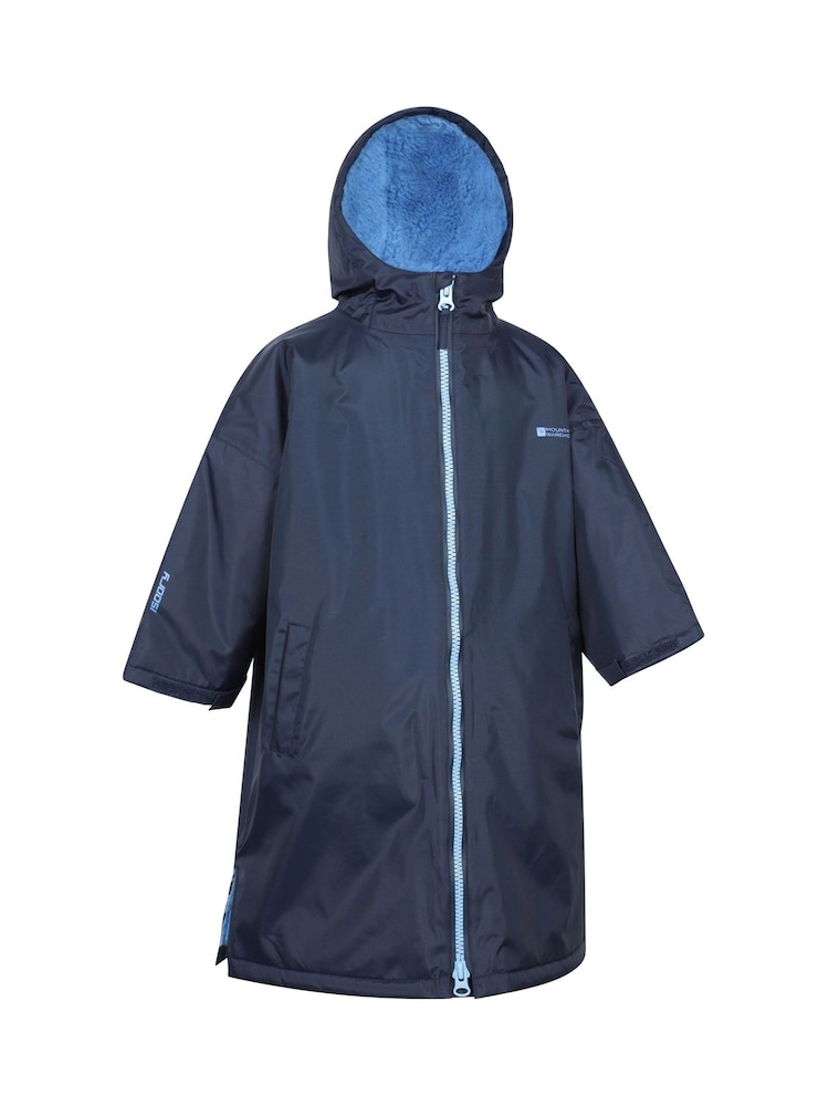 Mountain Warehouse Blue Tidal Kids Waterproof Changing Robe - Image 2 of 6