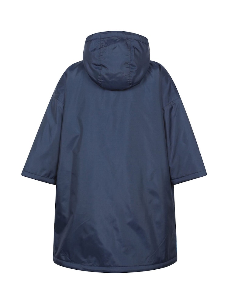 Mountain Warehouse Blue Tidal Kids Waterproof Changing Robe - Image 3 of 6