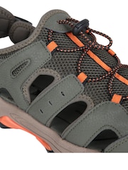 Mountain Warehouse Green Rift Mens Drainage Sandals - Image 3 of 10
