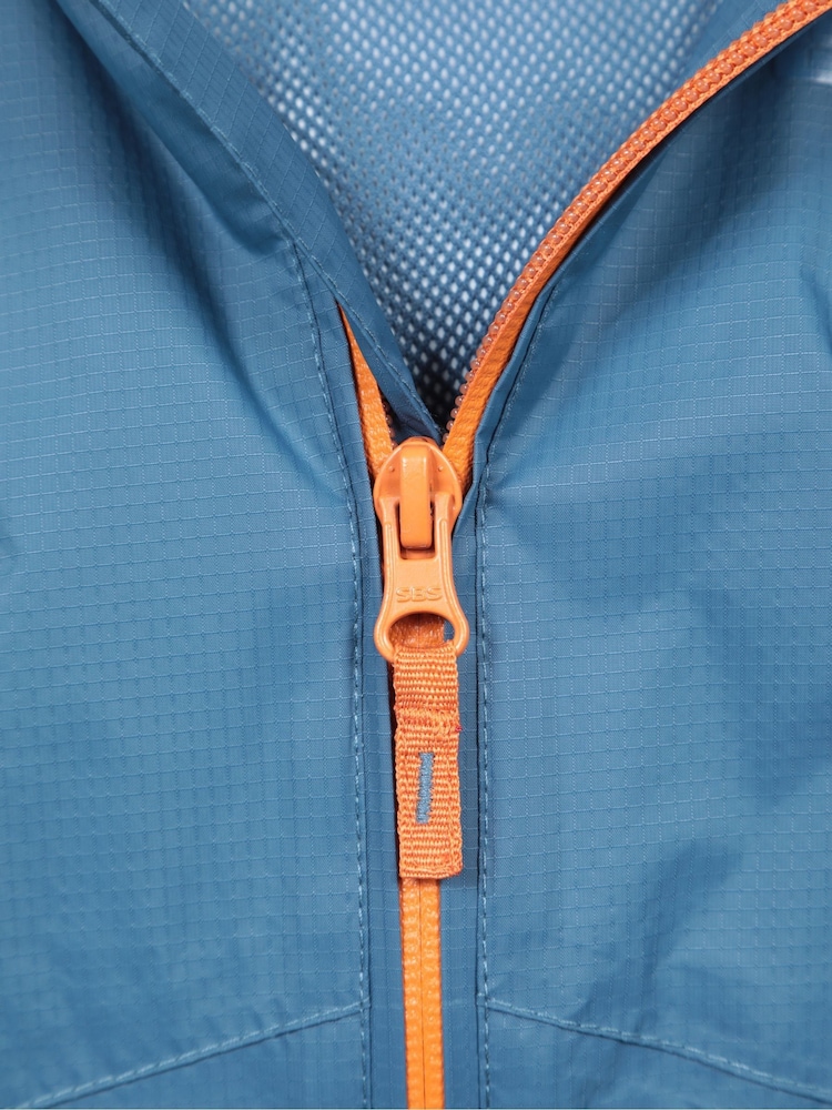 Mountain Warehouse Blue Torrent II Kids Waterproof Jacket - Image 5 of 5