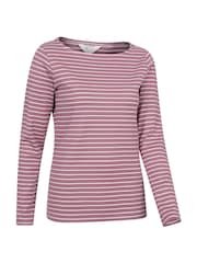 Mountain Warehouse Pink Womens St Ives Crew Neck 100% Cotton Top - Image 2 of 5
