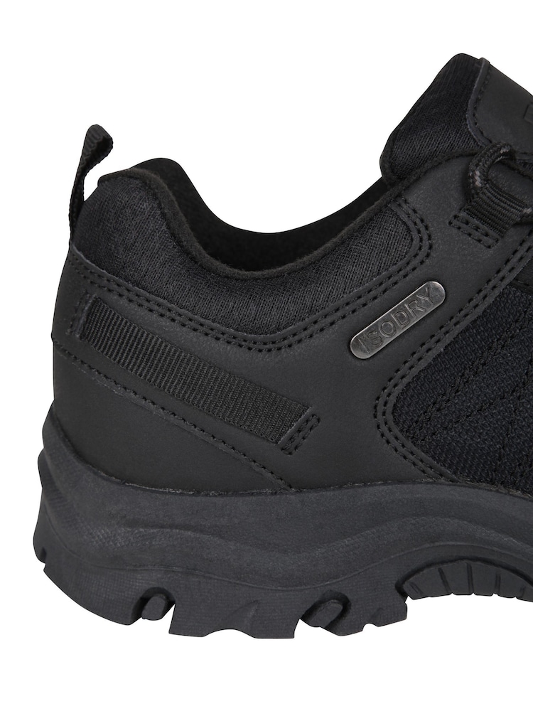 Mountain Warehouse Black Stampede Kids Waterproof Walking Shoes - Image 8 of 8