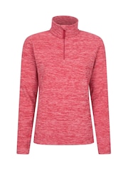 Mountain Warehouse Red Womens Snowdon Melange Fleece - Image 1 of 5