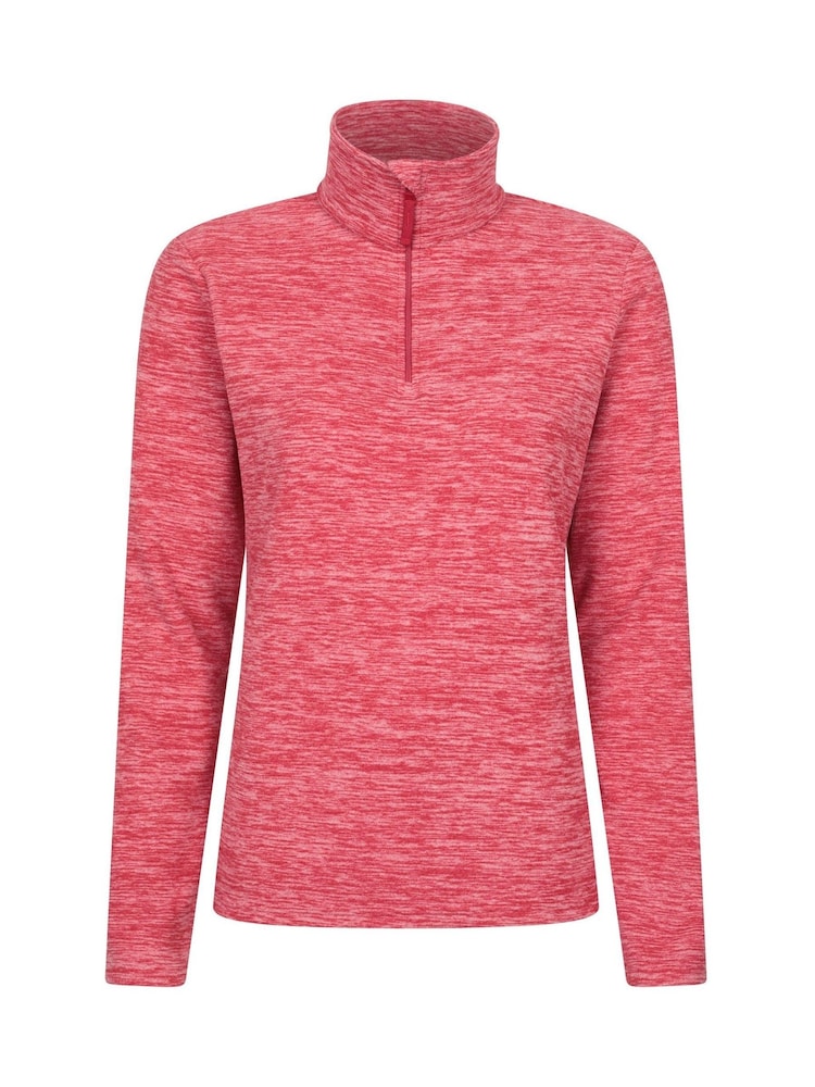 Mountain Warehouse Red Womens Snowdon Melange Fleece - Image 1 of 5