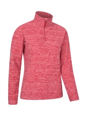 Mountain Warehouse Red Womens Snowdon Melange Fleece - Image 2 of 5