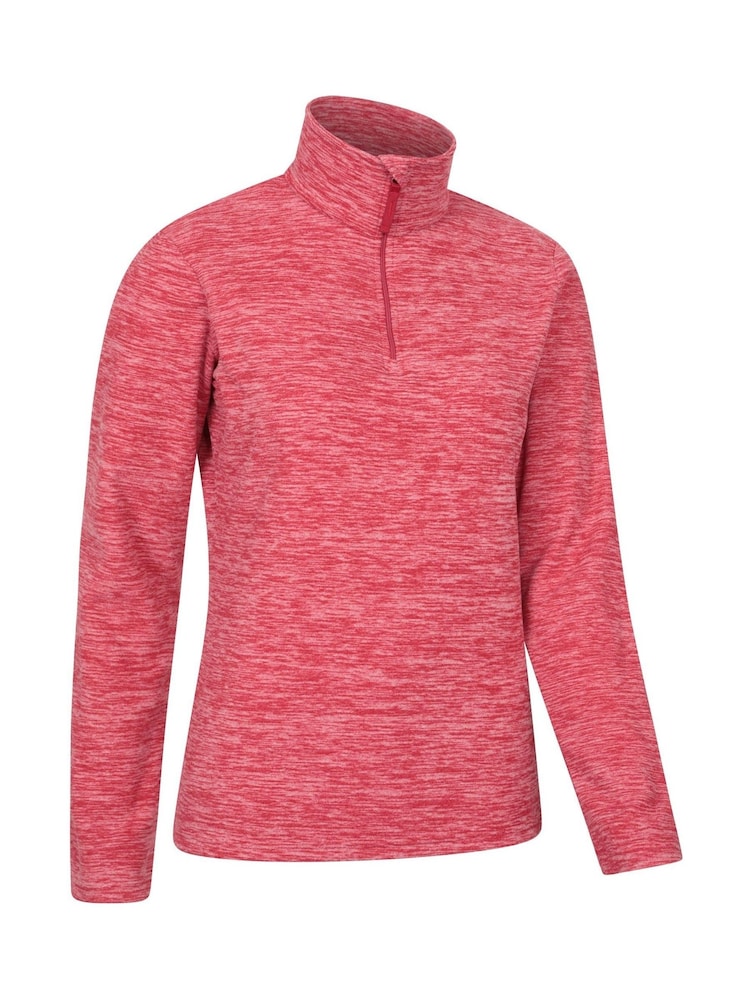 Mountain Warehouse Red Womens Snowdon Melange Fleece - Image 2 of 5