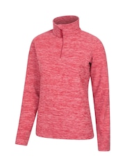 Mountain Warehouse Red Womens Snowdon Melange Fleece - Image 4 of 5