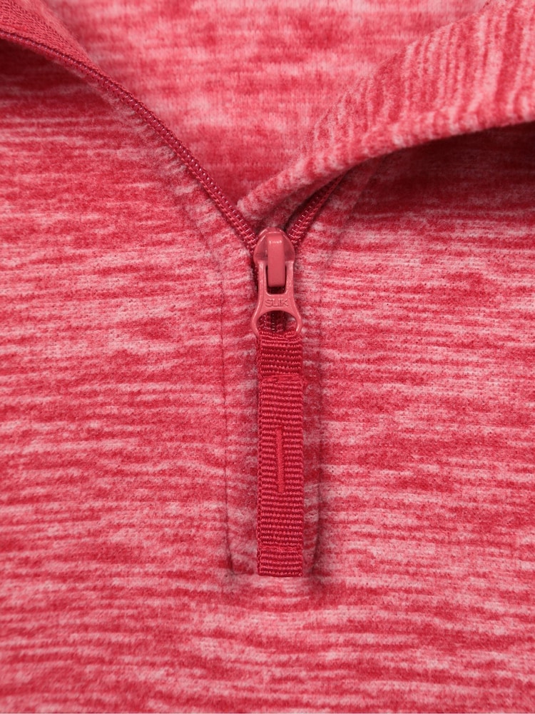 Mountain Warehouse Red Womens Snowdon Melange Fleece - Image 5 of 5