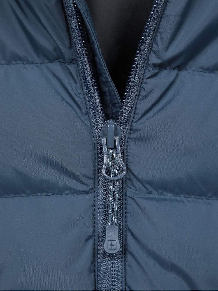 Mountain Warehouse Blue Seasons Mens Water-Resistant Hooded Padded Gilet - Image 5 of 5