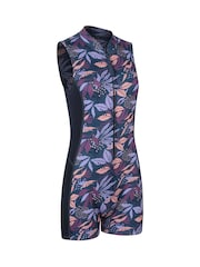 Mountain Warehouse Purple Sleeveless Shorty Womens 2mm Wetsuit - Image 1 of 6
