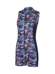 Mountain Warehouse Purple Sleeveless Shorty Womens 2mm Wetsuit - Image 2 of 6