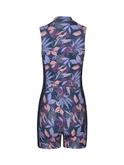 Mountain Warehouse Purple Sleeveless Shorty Womens 2mm Wetsuit - Image 4 of 6