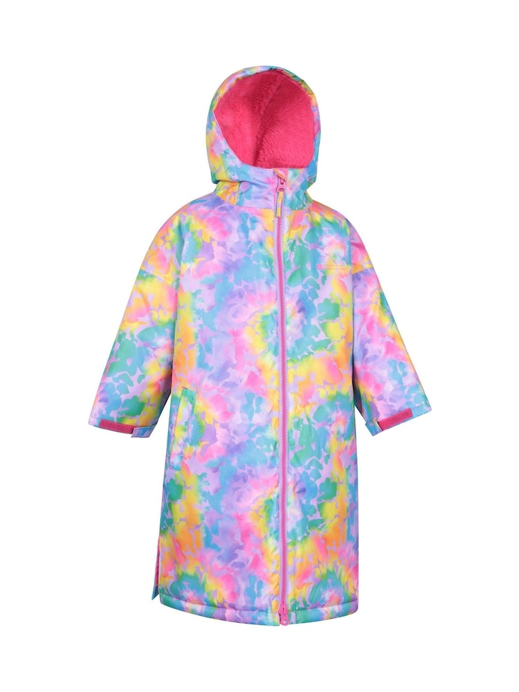 Mountain Warehouse Multi Kids Tidal Printed Waterproof Changing Robe - Image 2 of 6