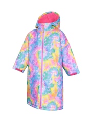 Mountain Warehouse Multi Kids Tidal Printed Waterproof Changing Robe - Image 4 of 6