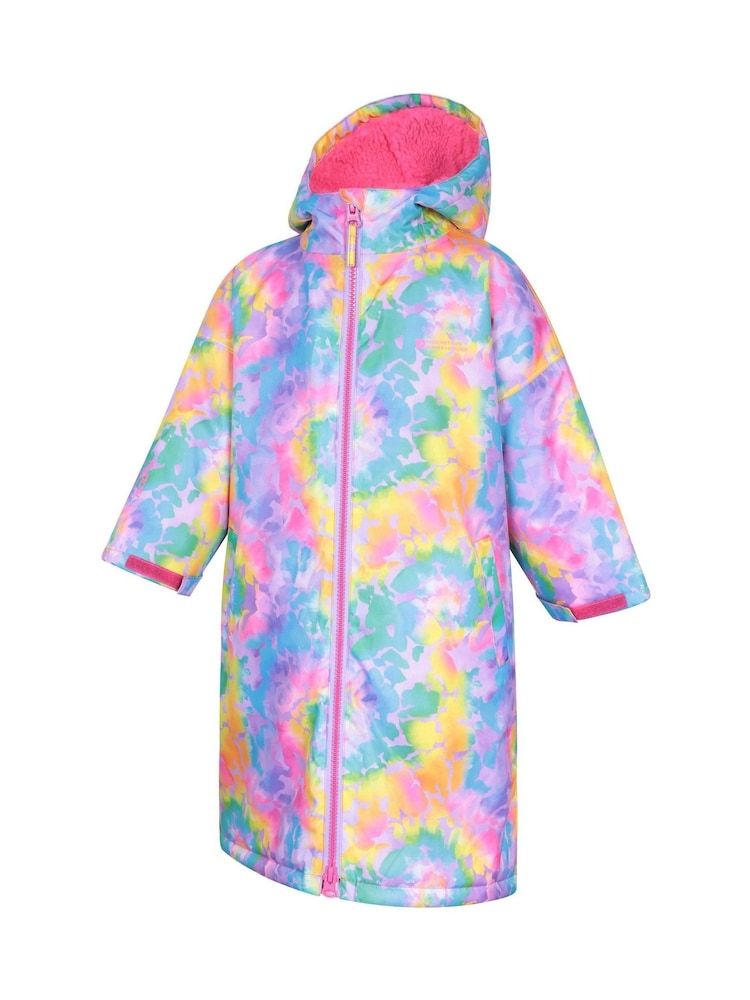 Mountain Warehouse Multi Kids Tidal Printed Waterproof Changing Robe - Image 4 of 6