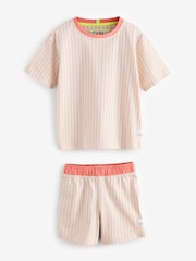 GEN Green 2 Pack Pyjama Shorts - Image 2 of 3