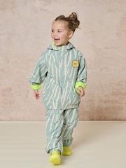 GEN Tiger Print Shower Resistant Rain Jacket - Image 1 of 5
