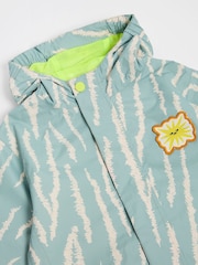 GEN Tiger Print Shower Resistant Rain Jacket - Image 4 of 5