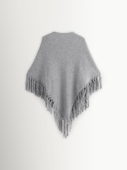 Weekend MaxMara Grey Tornado Knitted-Jersey Scarf - Image 6 of 9