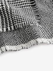 Weekend MaxMara Black Ognuno Stole/Square Scarf - Image 10 of 10