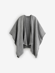 Weekend MaxMara Black Ognuno Stole/Square Scarf - Image 6 of 10