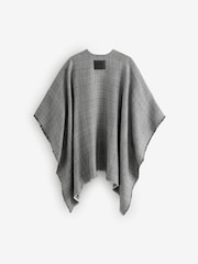 Weekend MaxMara Black Ognuno Stole/Square Scarf - Image 7 of 10