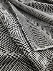 Weekend MaxMara Black Ognuno Stole/Square Scarf - Image 9 of 10