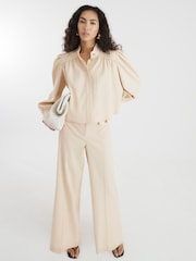 River Island Brown Cape Jacket - Image 3 of 4
