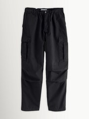 Edwin Black Sentry Loose Staright Cargo Trousers - Image 1 of 1