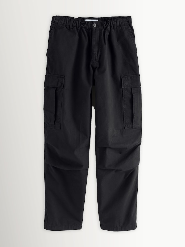 Edwin Black Sentry Loose Staright Cargo Trousers - Image 1 of 1