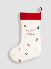 JoJo Maman Bébé Christmas Stocking - Image 1 of 2
