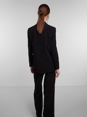 PIECES Black Relaxed Fit Blazer - Image 2 of 5