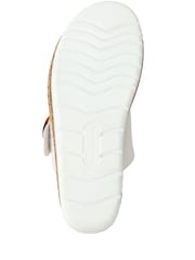 Pavers White Wide-Fit Dual-Fasten Sandals - Image 5 of 5