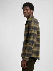 Lee Green Leesure Check Shirt - Image 3 of 7