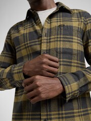 Lee Green Leesure Check Shirt - Image 5 of 7