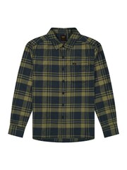 Lee Green Leesure Check Shirt - Image 6 of 7