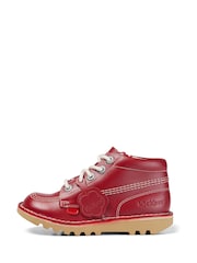 Kickers Red Kick Hi Zip Boots - Image 1 of 6