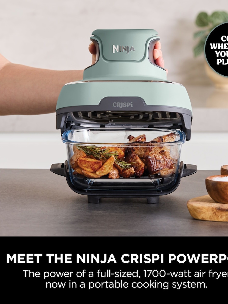 Ninja Crispi Sage 4-in-1 Portable Air Fryer - Image 2 of 10