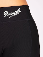 Pineapple Black Girls Rib Flare Trousers - Image 3 of 7