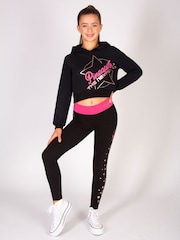 Pineapple Black The Next Step Star Crop Hoodie - Image 2 of 8
