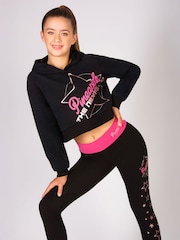 Pineapple Black The Next Step Star Crop Hoodie - Image 3 of 8