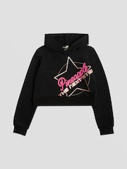 Pineapple Black The Next Step Star Crop Hoodie - Image 8 of 8
