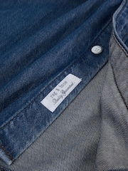 Rag & Bone Blue Denim Finch Shirt - Image 4 of 7