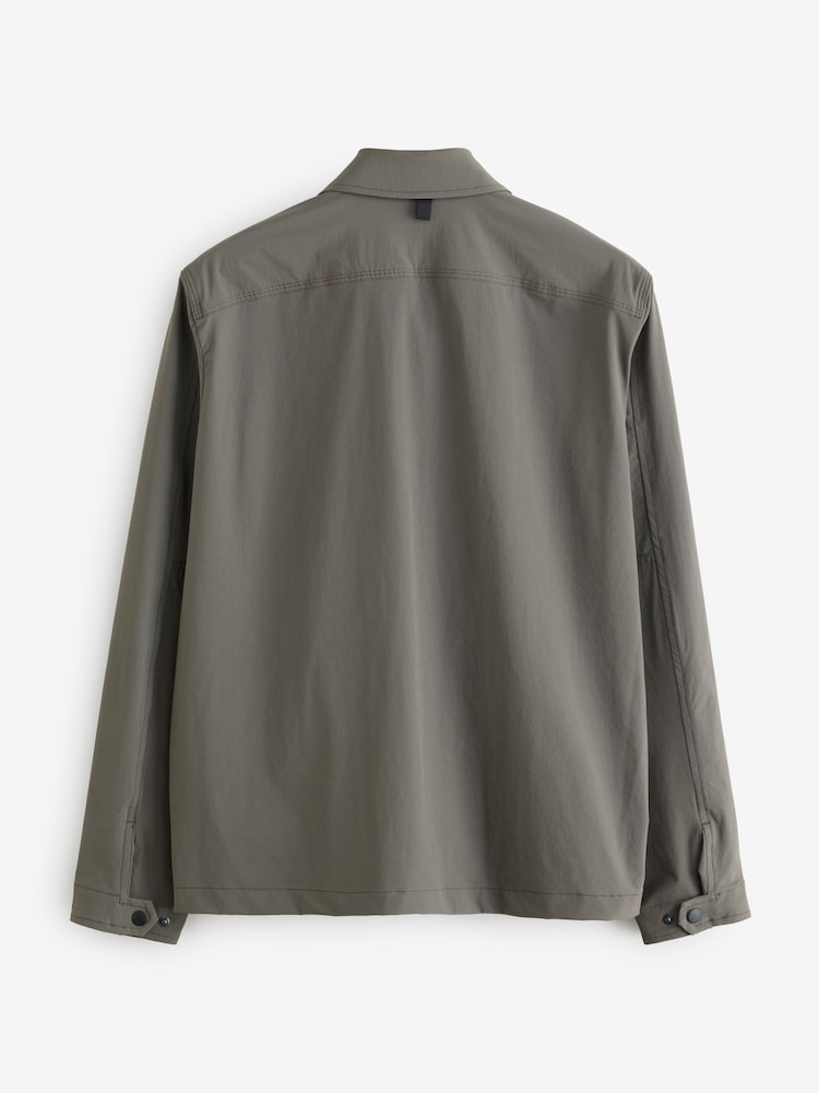 Rag & Bone Green Ripstop Field Shirt Jacket - Image 2 of 7
