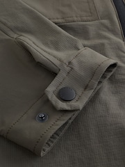 Rag & Bone Green Ripstop Field Shirt Jacket - Image 6 of 7