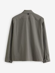 Rag & Bone Green Ripstop Field Shirt Jacket - Image 8 of 13