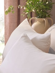 Natural Collection Luxe 200 Thread Count Egyptian Cotton Duvet Cover and Pillowcase Set - Image 2 of 4
