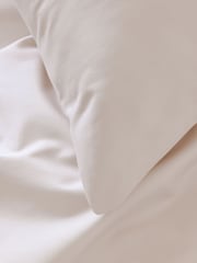Natural Collection Luxe 200 Thread Count Egyptian Cotton Duvet Cover and Pillowcase Set - Image 3 of 4