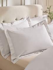 Set of 2 Natural Collection Luxe 200 Thread Count Egyptian Cotton Pillowcases - Image 1 of 3