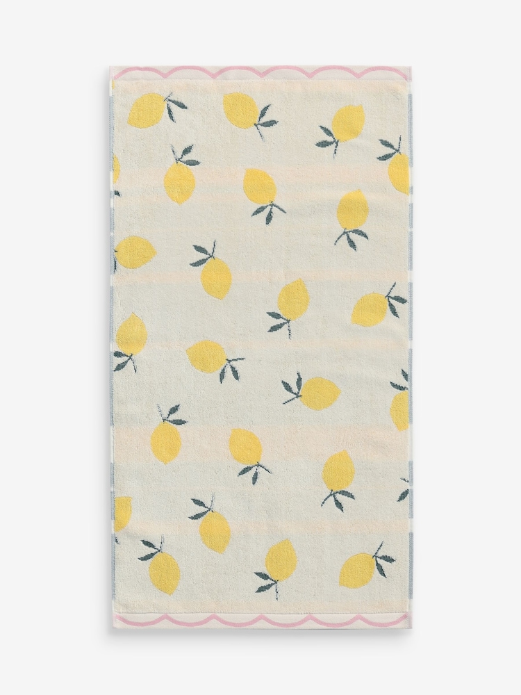 Yellow Lemon Towel - Image 4 of 4